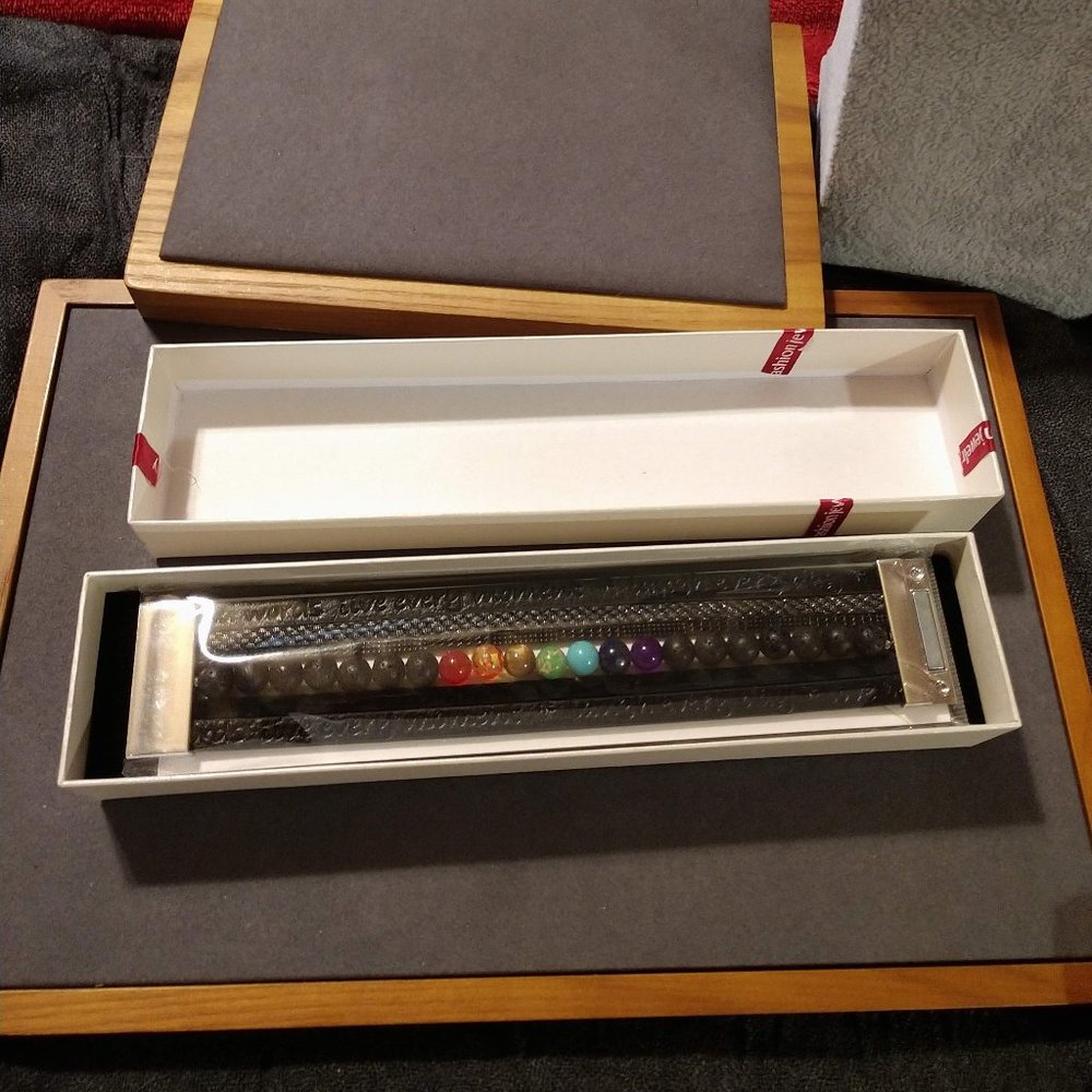 NEW Boho Chakra Magnetic Bracelet - Picture 2 of 5